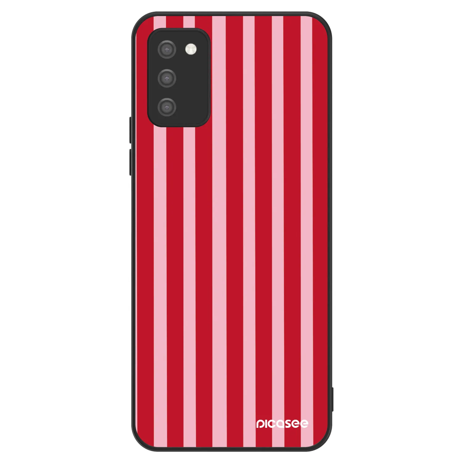 Picasee ULTIMATE CASE pentru Samsung Galaxy A02s A025G - Lines red