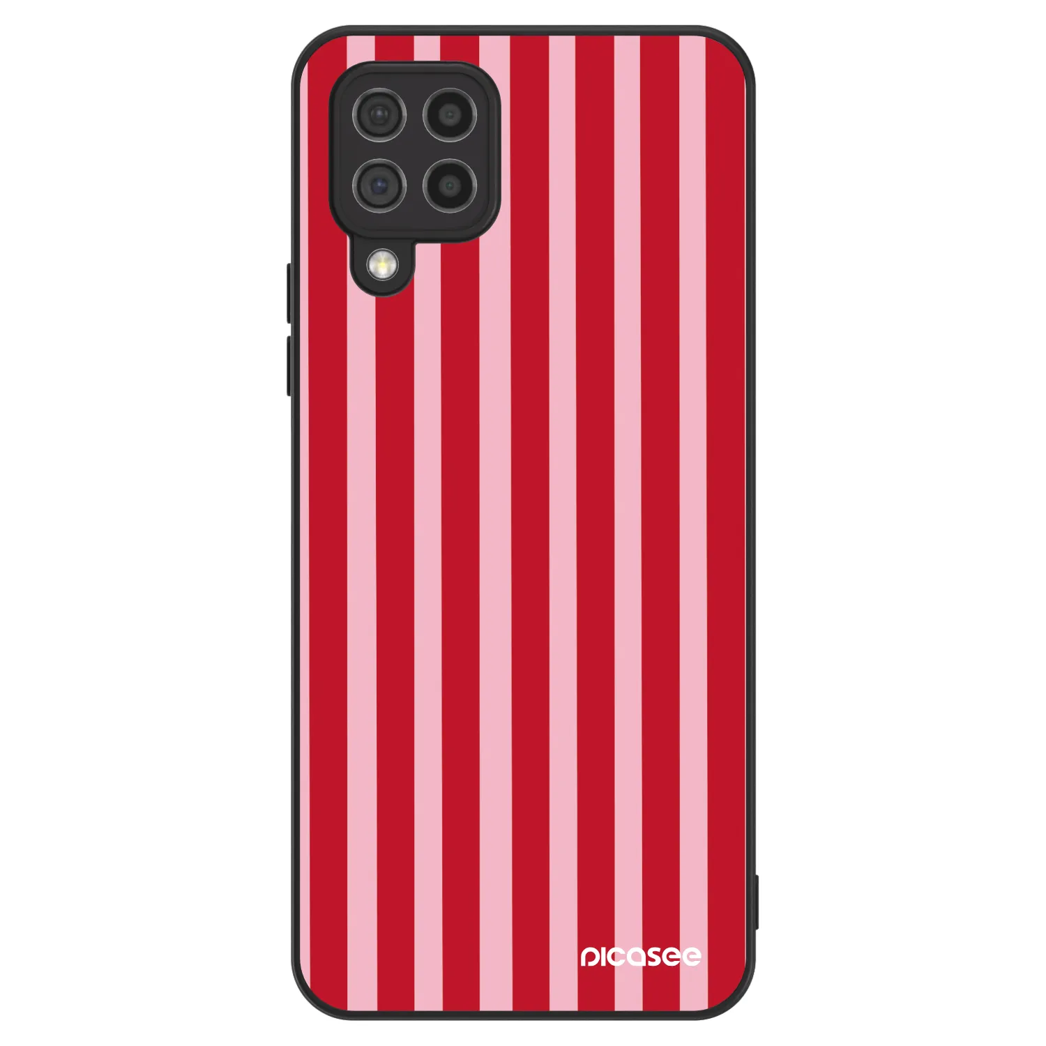 Picasee ULTIMATE CASE pentru Samsung Galaxy A22 A225F 4G - Lines red
