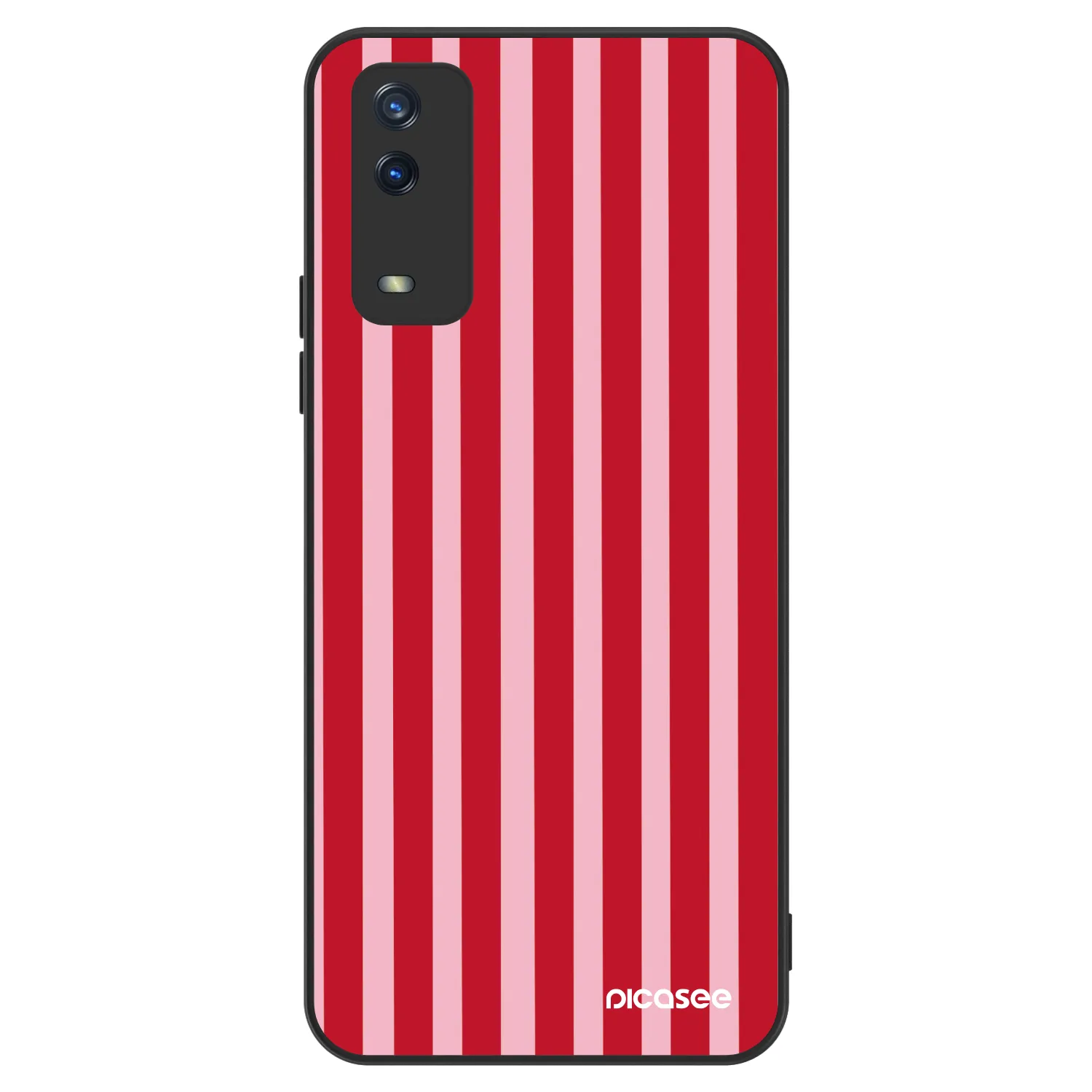 Picasee ULTIMATE CASE pentru Vivo Y11s - Lines red