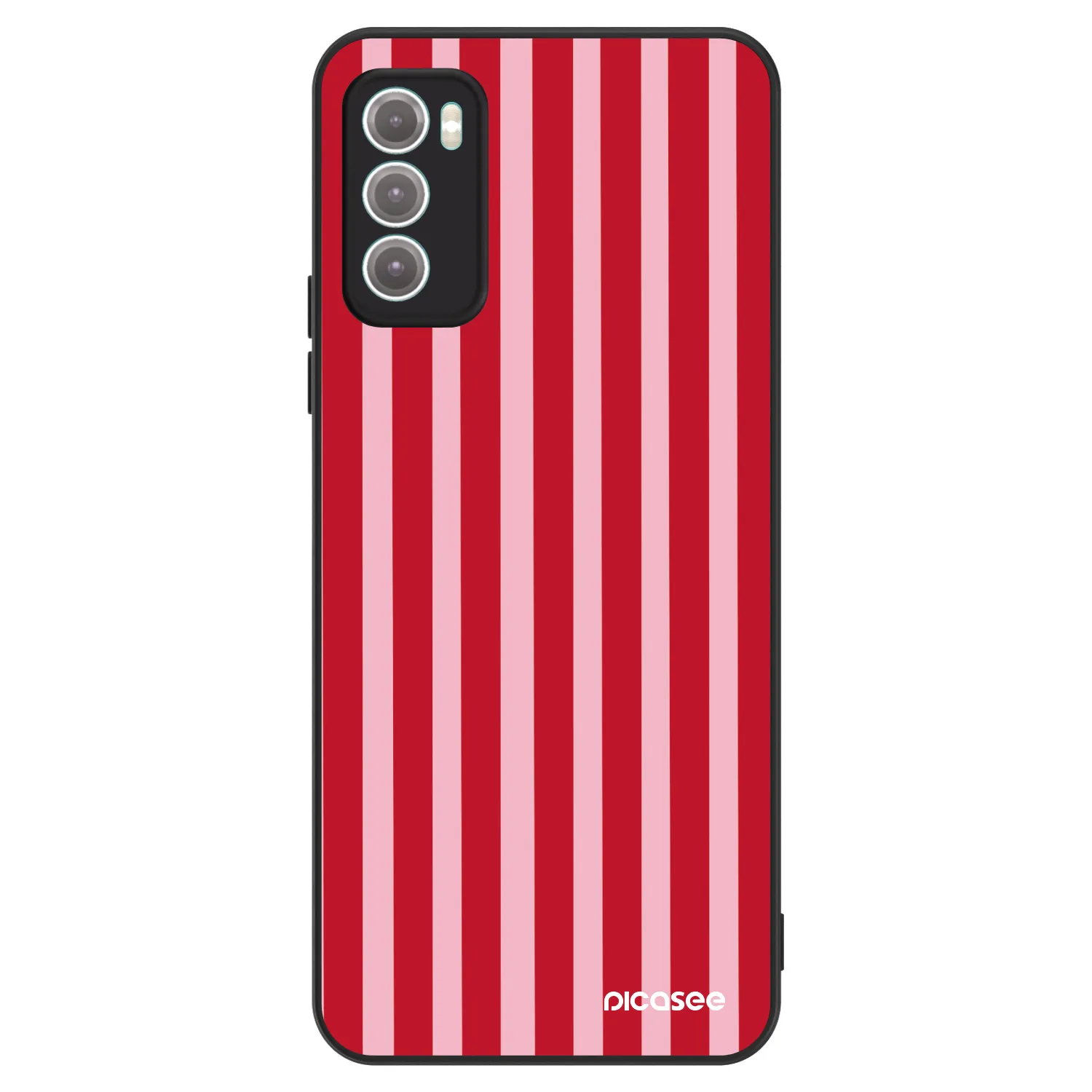 Picasee ULTIMATE CASE pentru Motorola Moto G60 - Lines red
