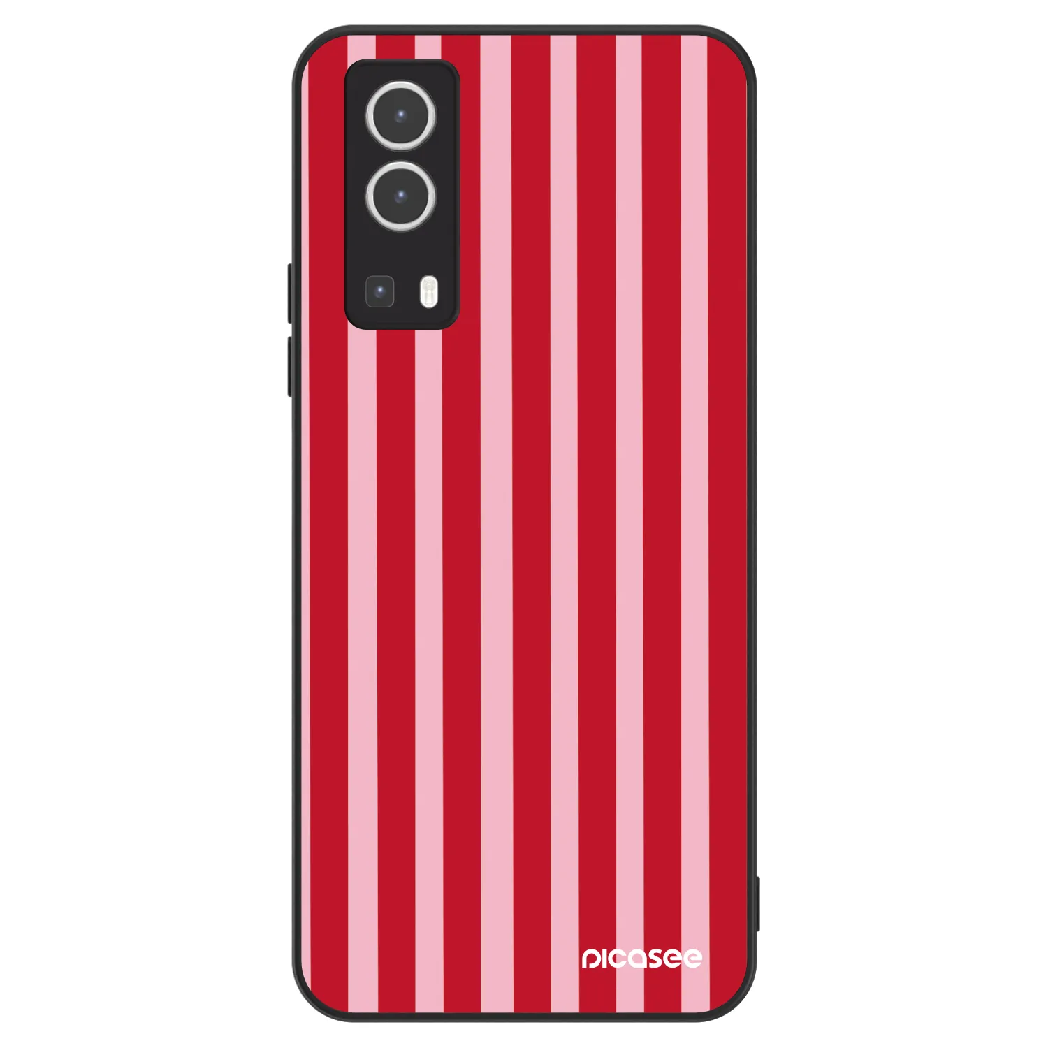 Picasee ULTIMATE CASE pentru Vivo Y72 5G - Lines red