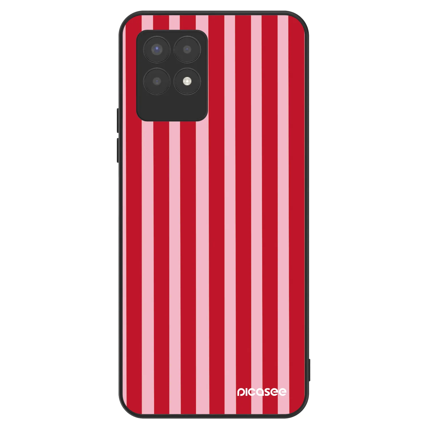 Picasee ULTIMATE CASE pentru Realme 8i - Lines red