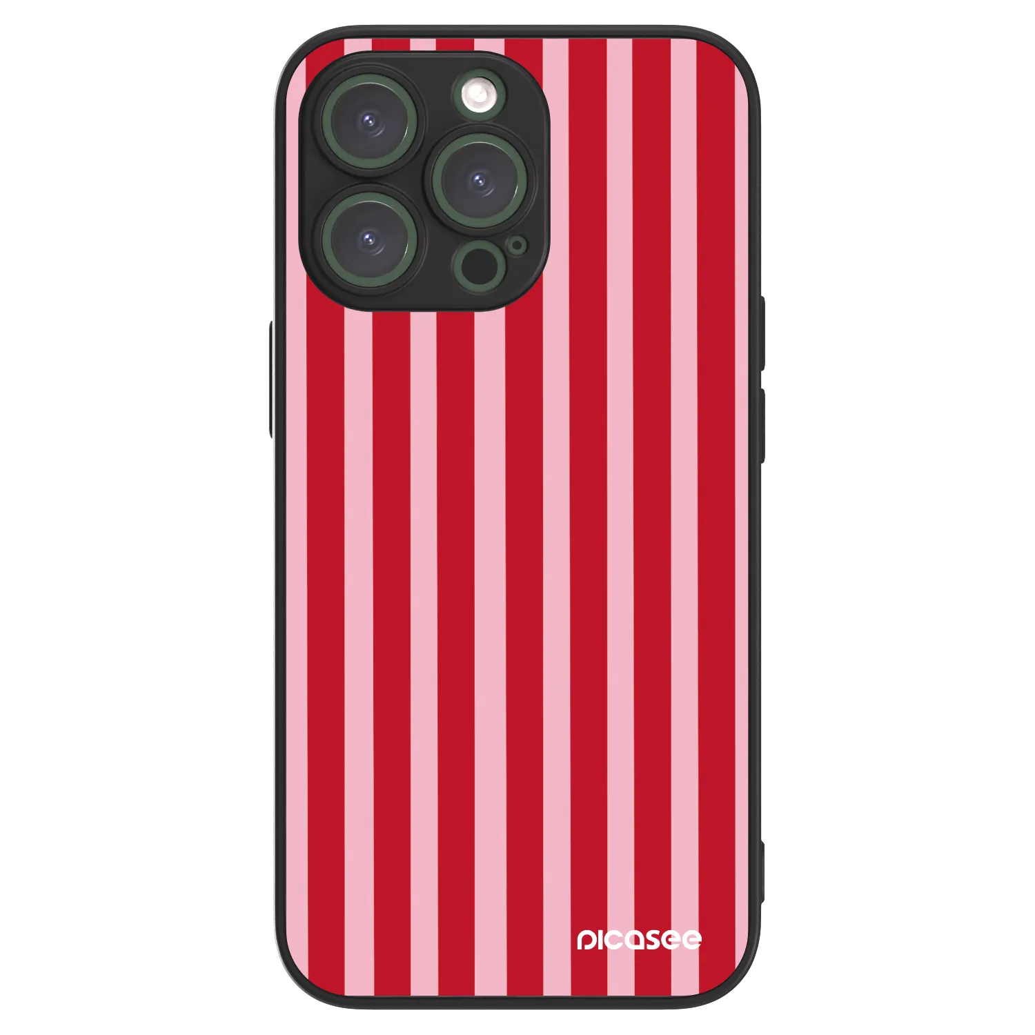 Picasee ULTIMATE CASE MagSafe pentru Apple iPhone 13 Pro - Lines red