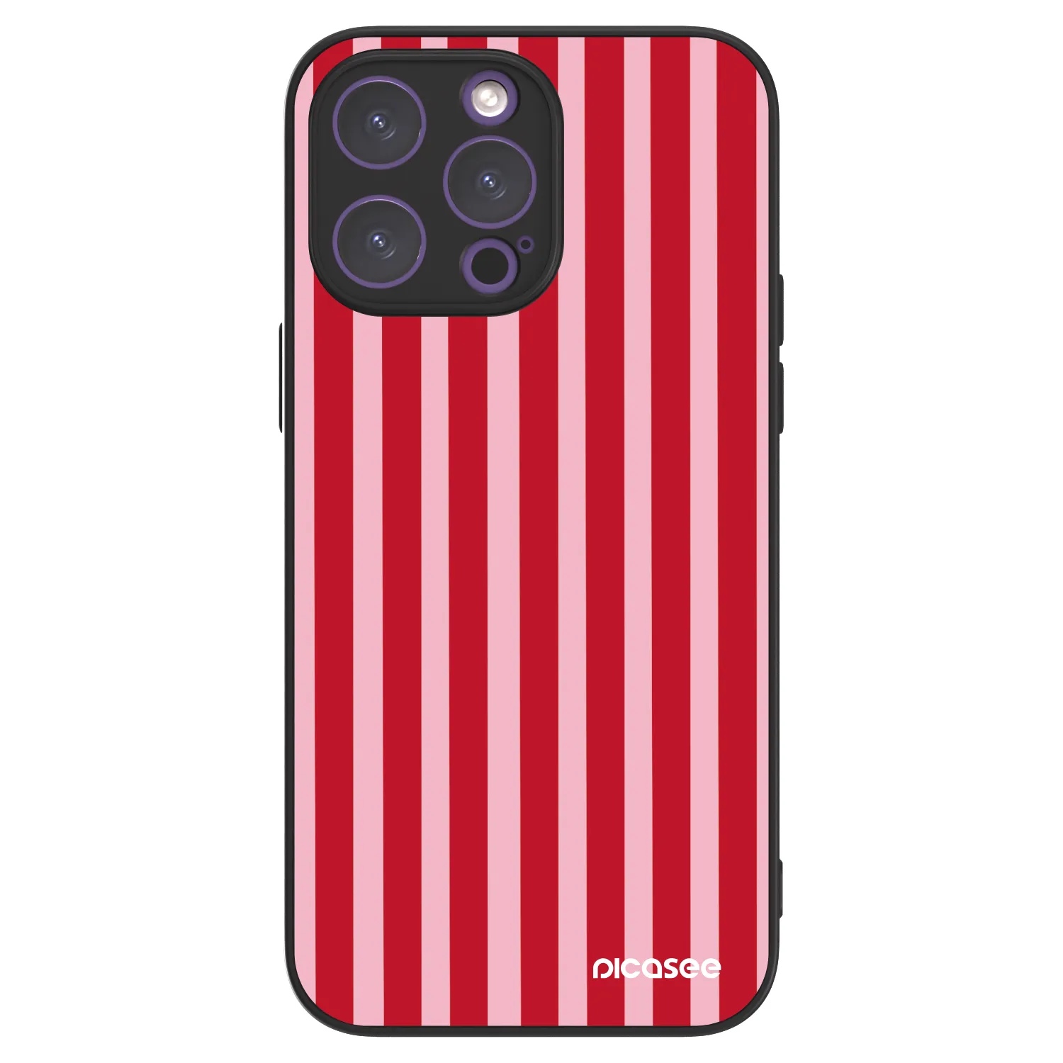 Picasee ULTIMATE CASE MagSafe pentru Apple iPhone 14 Pro Max - Lines red