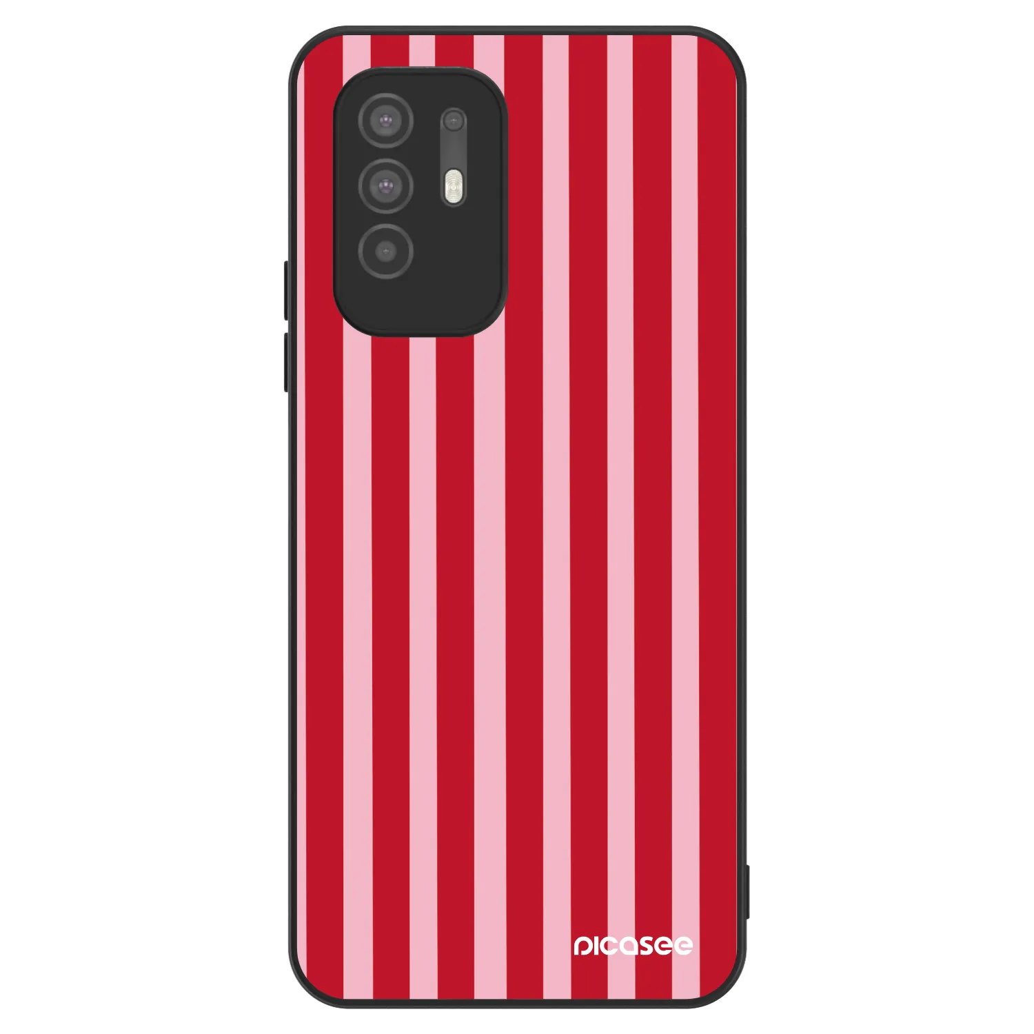 Picasee ULTIMATE CASE pentru OPPO A94 5G - Lines red