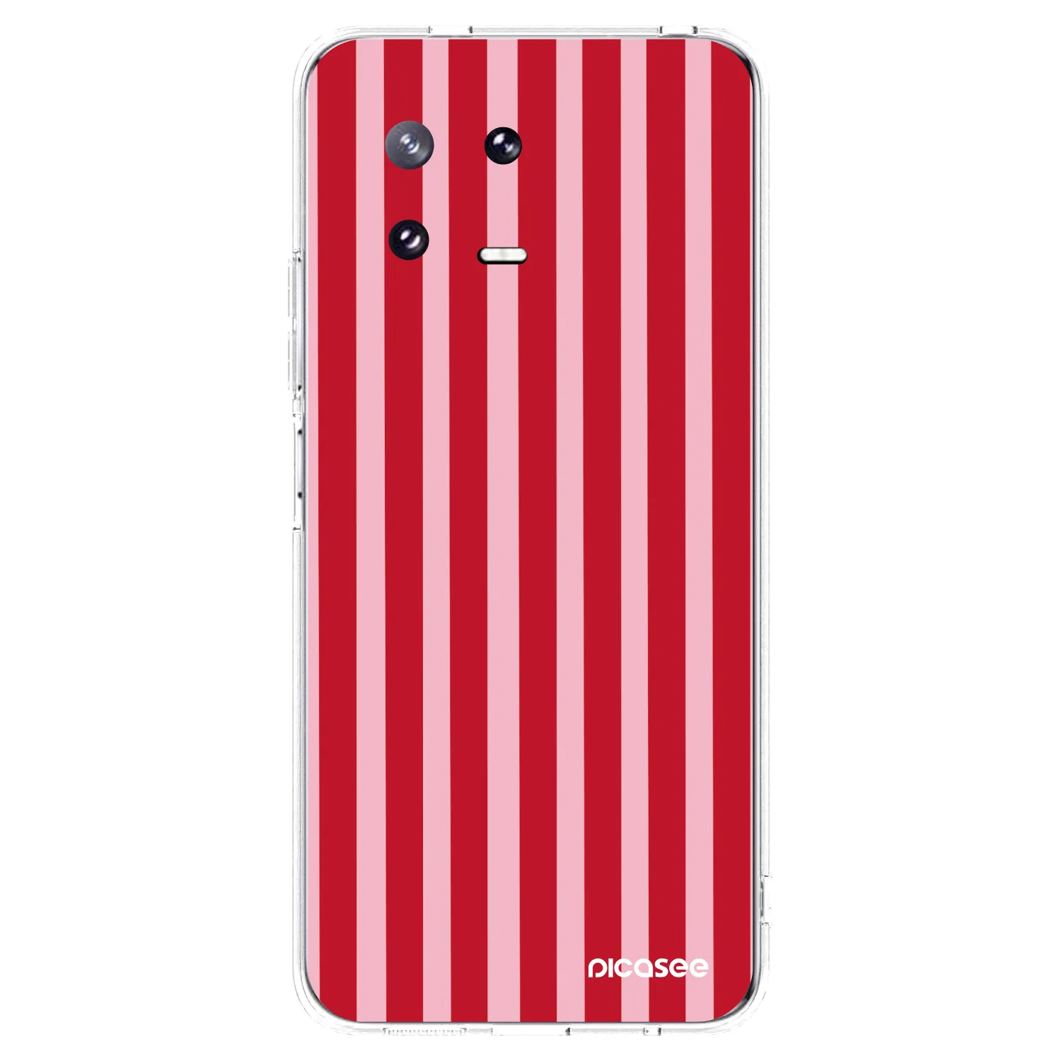 Picasee husă transparentă din silicon pentru Xiaomi 13 Pro - Lines red