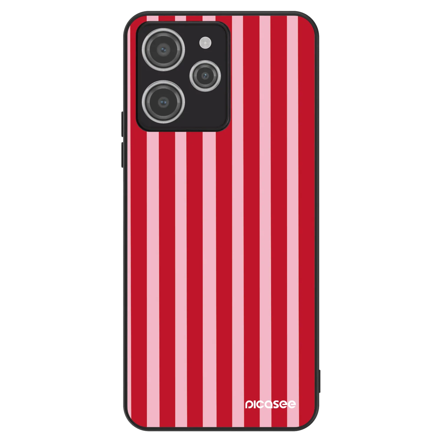 Picasee ULTIMATE CASE pentru Xiaomi Redmi 12 4G - Lines red