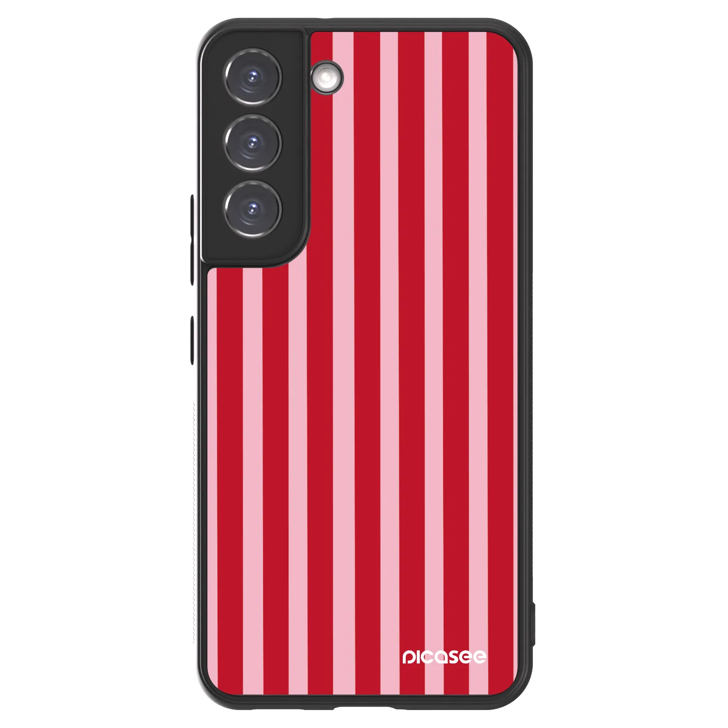 Picasee ULTIMATE CASE PowerShare pentru Samsung Galaxy S22 5G - Lines red