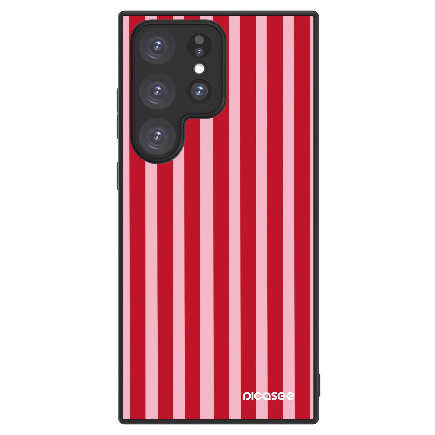 Picasee ULTIMATE CASE PowerShare pentru Samsung Galaxy S23 Ultra 5G - Lines red