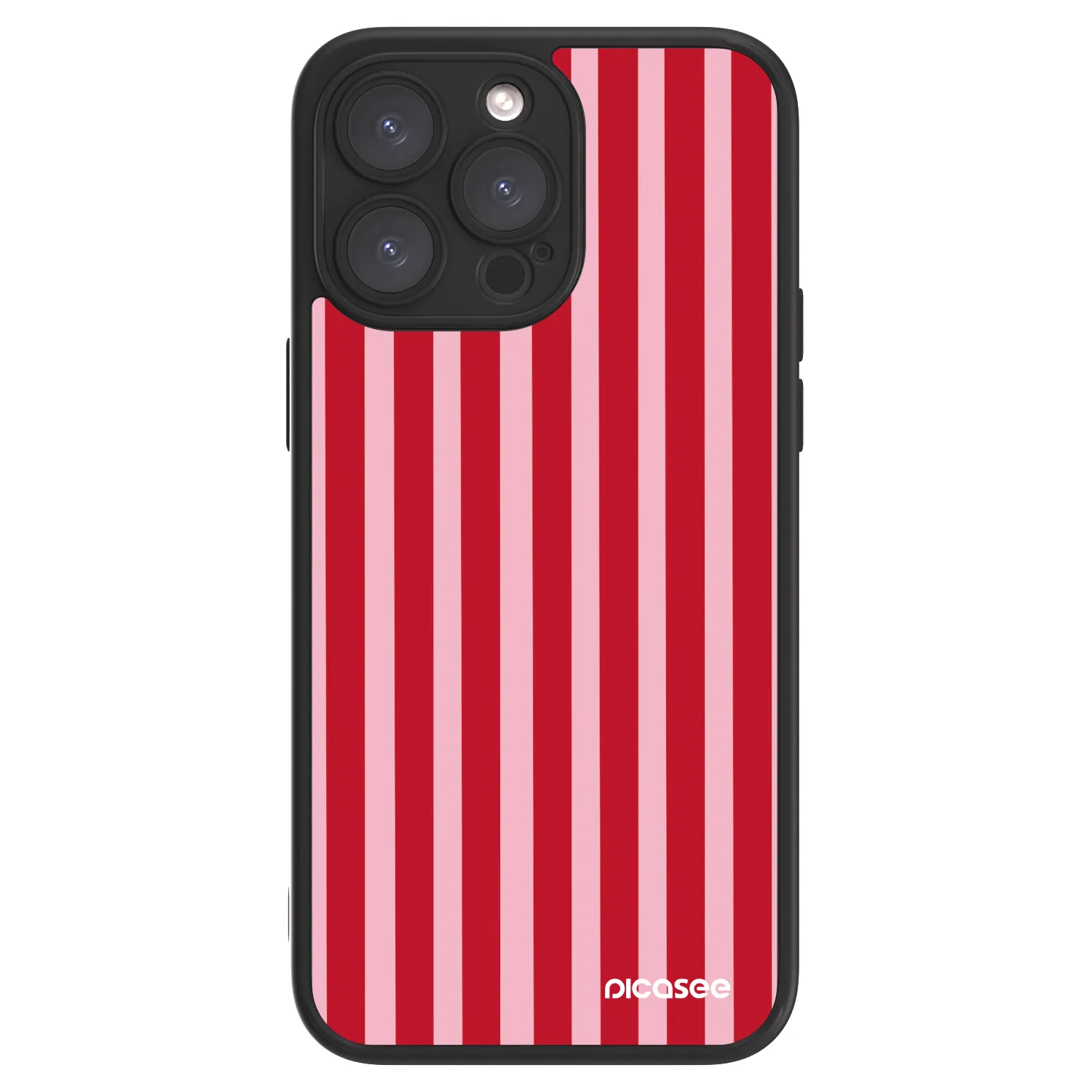 Picasee ULTIMATE CASE pentru Apple iPhone 15 Pro Max - Lines red