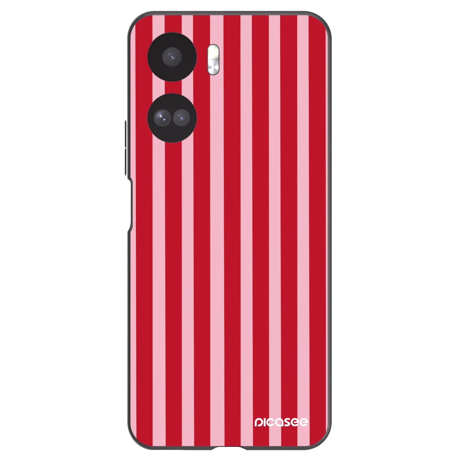 Picasee husă neagră din silicon pentru Honor 90 Lite 5G - Lines red