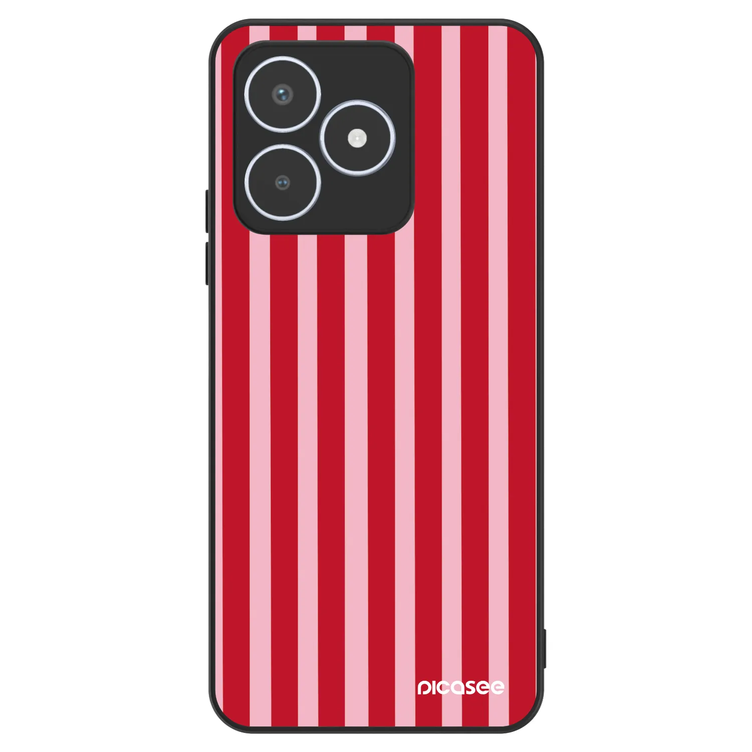 Picasee ULTIMATE CASE pentru Realme C53 - Lines red