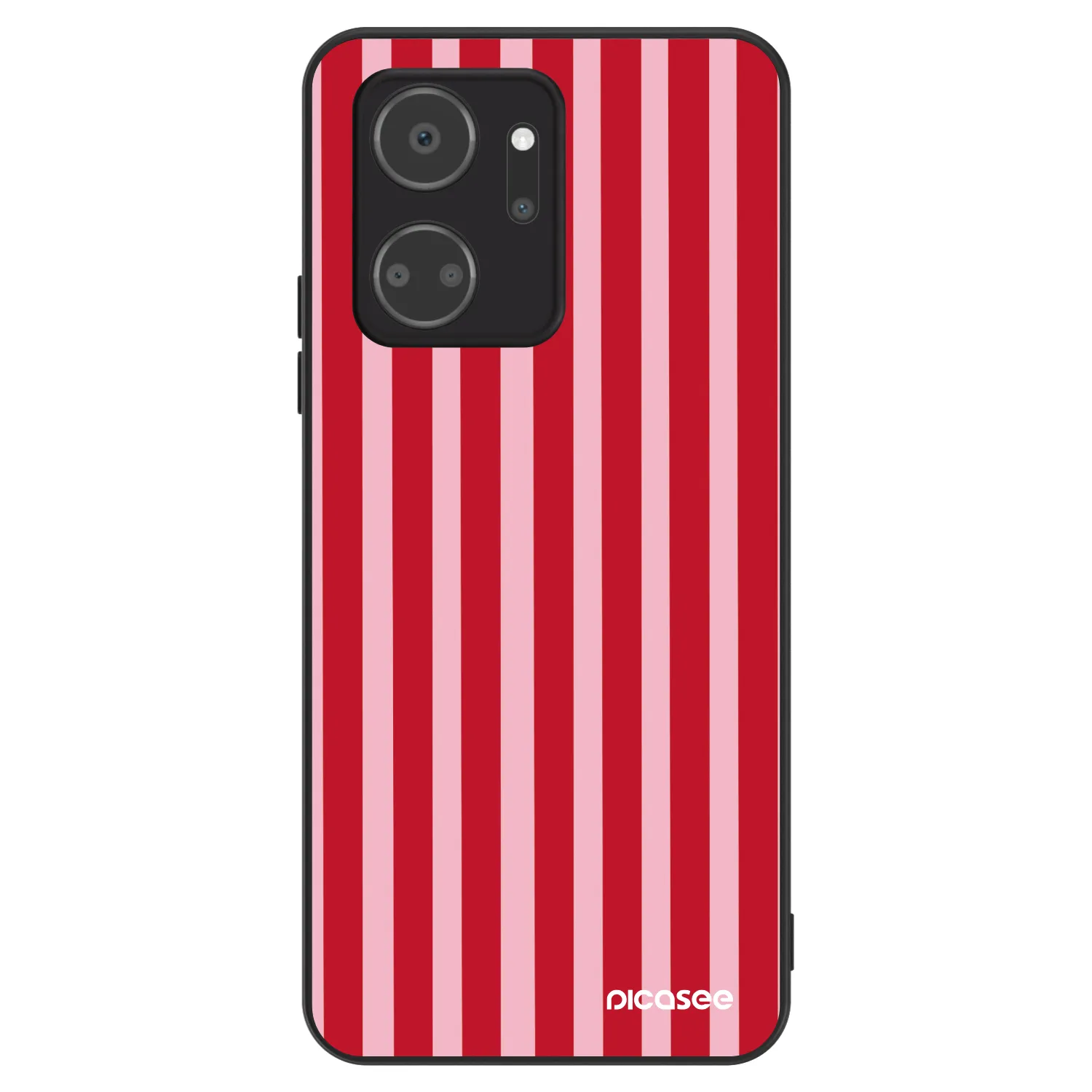 Picasee ULTIMATE CASE pentru Honor X7a - Lines red