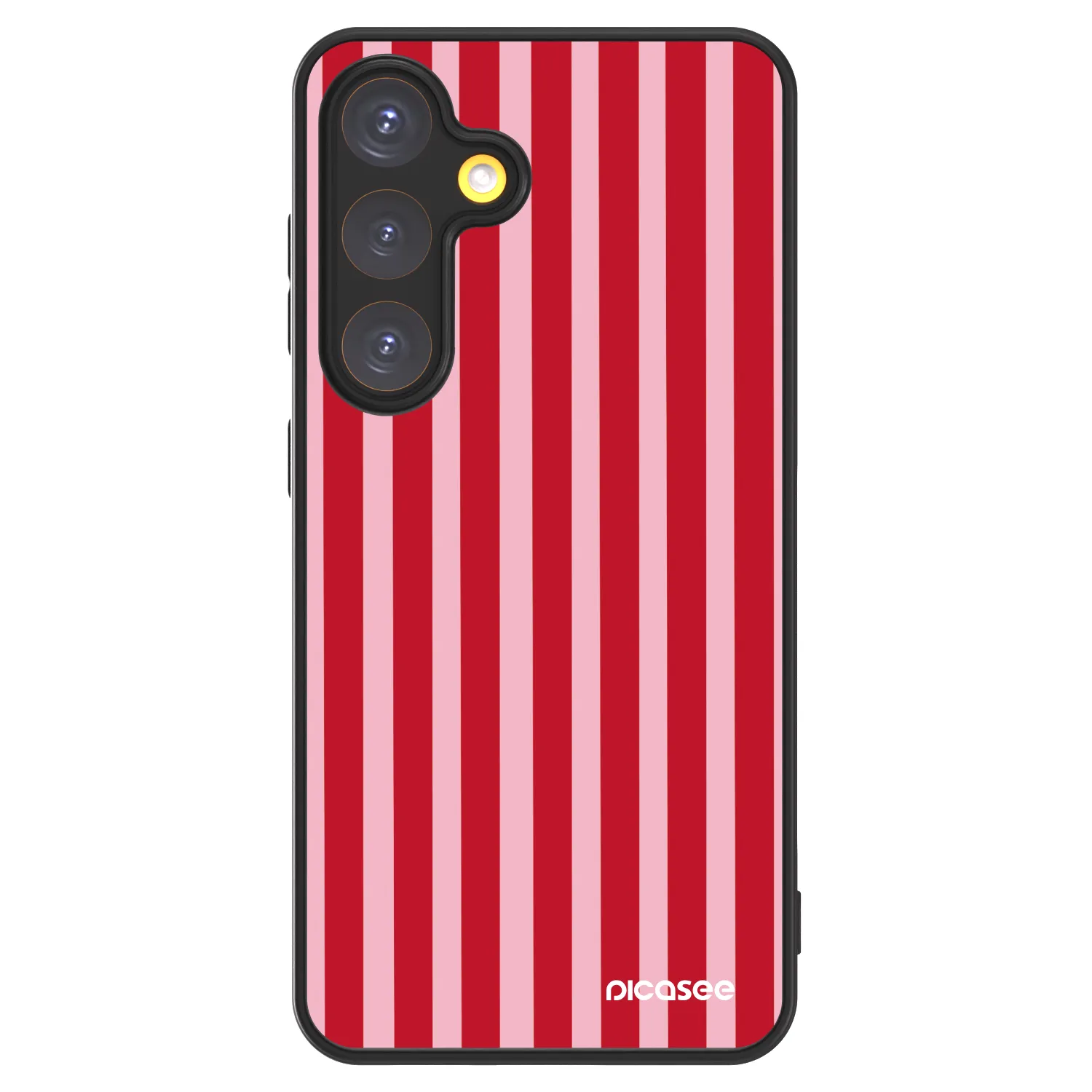 Picasee ULTIMATE CASE pentru Samsung Galaxy S24 S921B 5G - Lines red