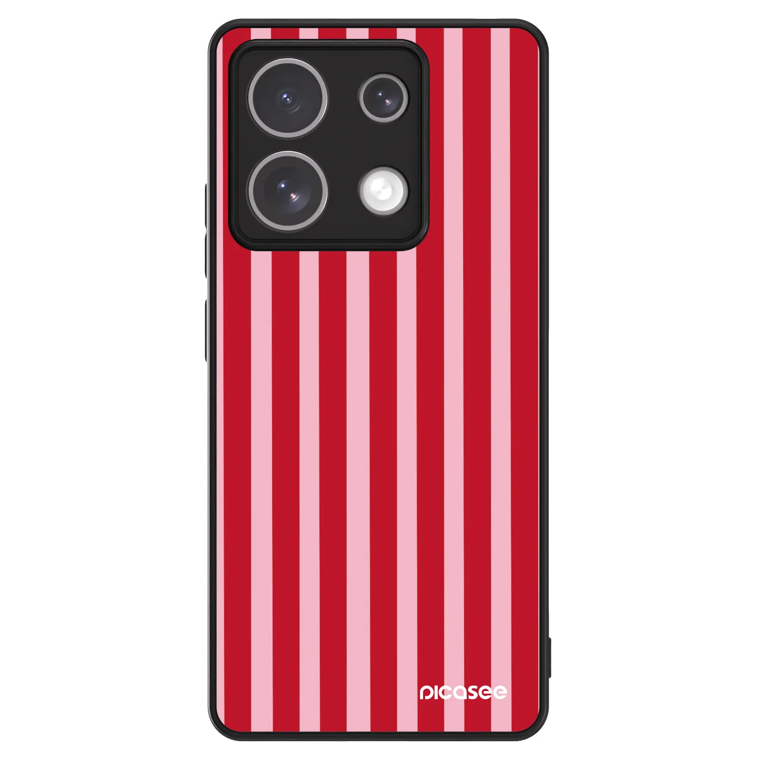 Picasee ULTIMATE CASE pentru Xiaomi Redmi Note 13 Pro 5G - Lines red