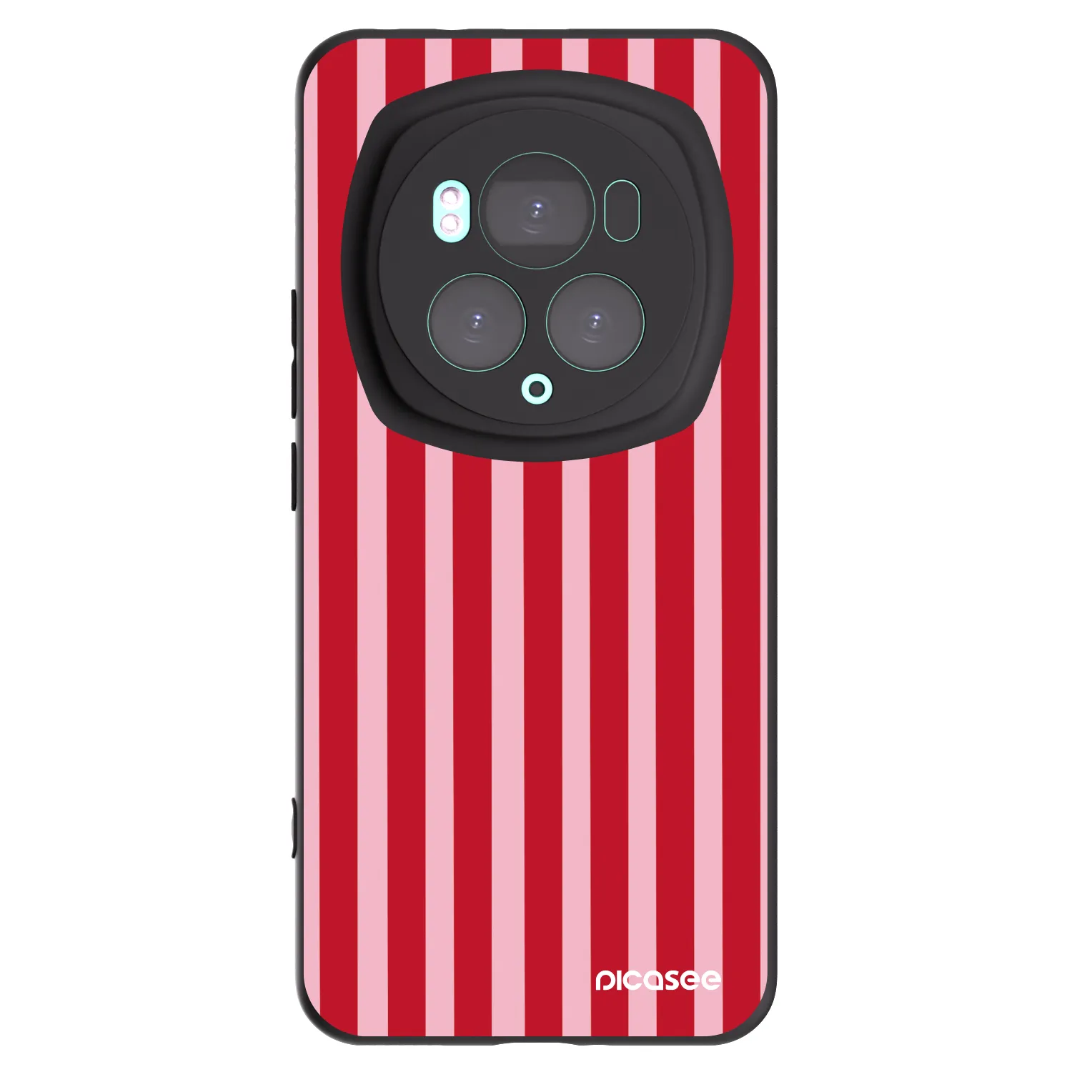 Picasee husă neagră din silicon pentru Honor Magic6 Pro - Lines red