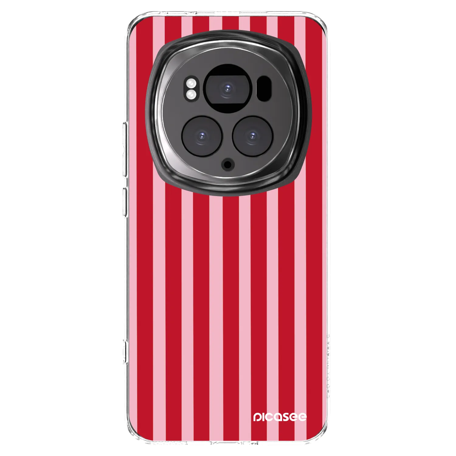 Picasee husă transparentă din silicon pentru Honor Magic6 Pro - Lines red