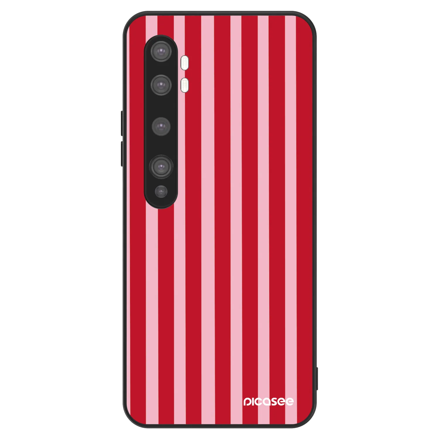 Picasee ULTIMATE CASE pentru Xiaomi Mi Note 10 (Pro) - Lines red