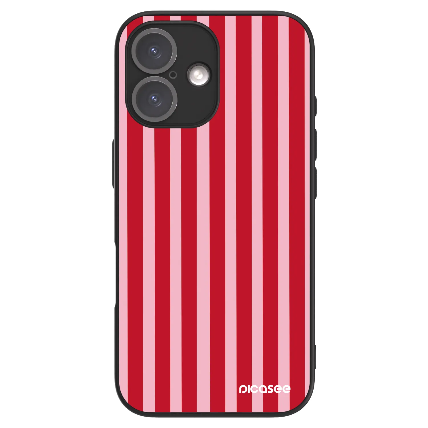 Picasee ULTIMATE CASE MagSafe pentru Apple iPhone 16 - Lines red