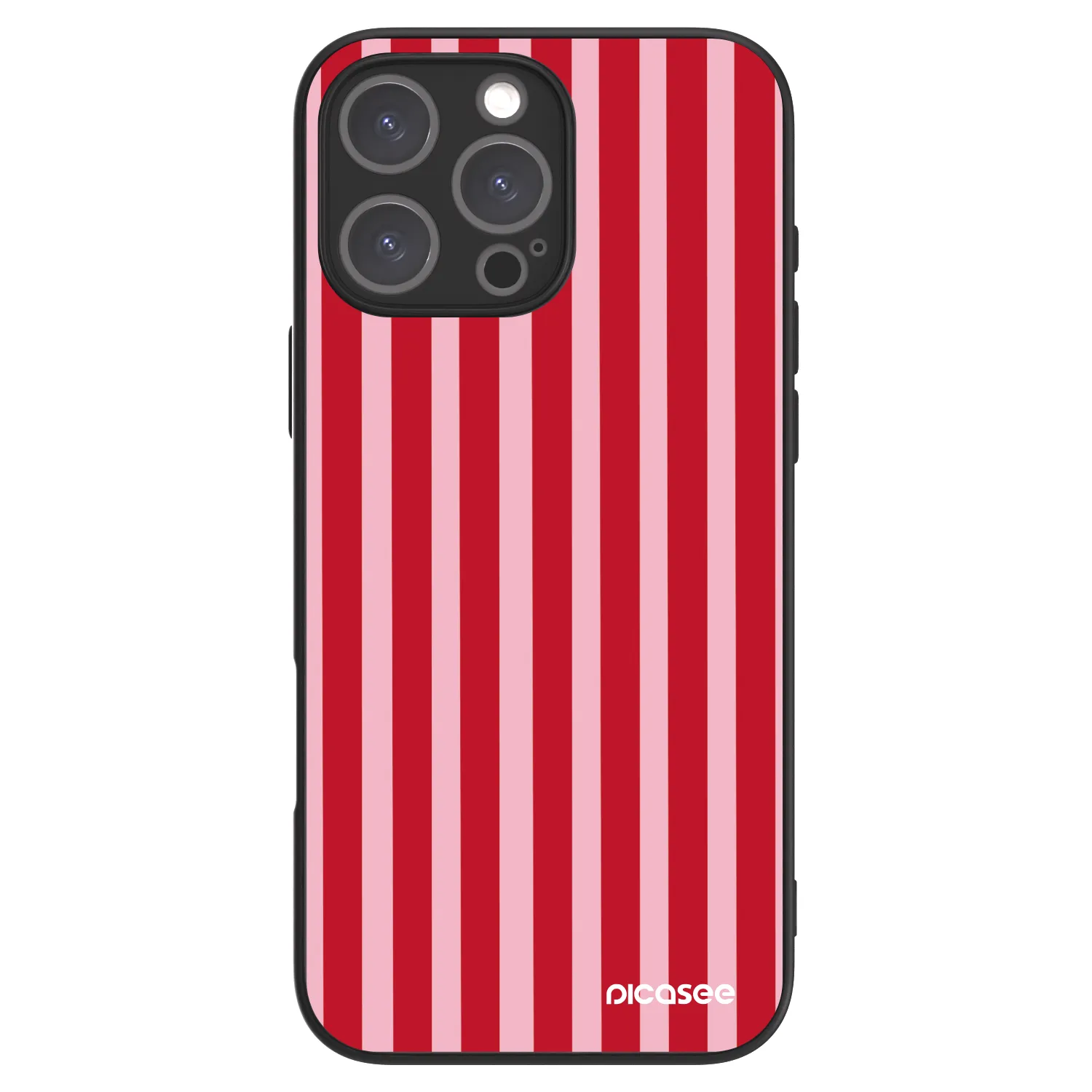 Picasee ULTIMATE CASE MagSafe pentru Apple iPhone 16 Pro Max - Lines red
