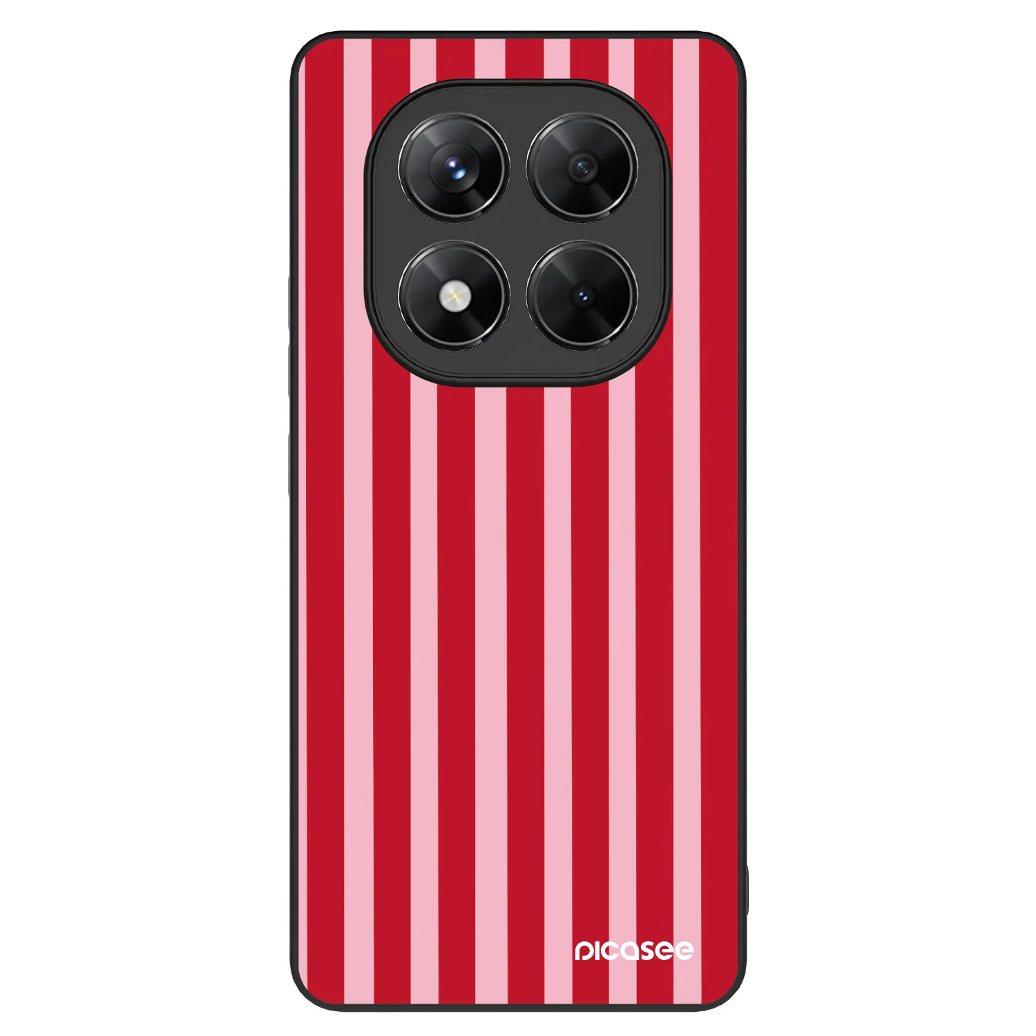 Picasee ULTIMATE CASE pentru Xiaomi Redmi Note 14 Pro 5G - Lines red