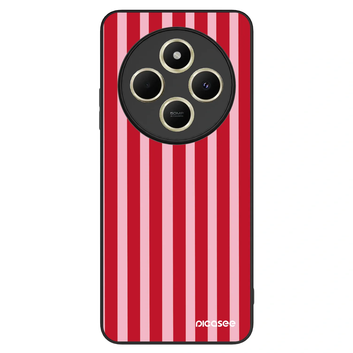 Picasee ULTIMATE CASE pentru Xiaomi Redmi 14C - Lines red