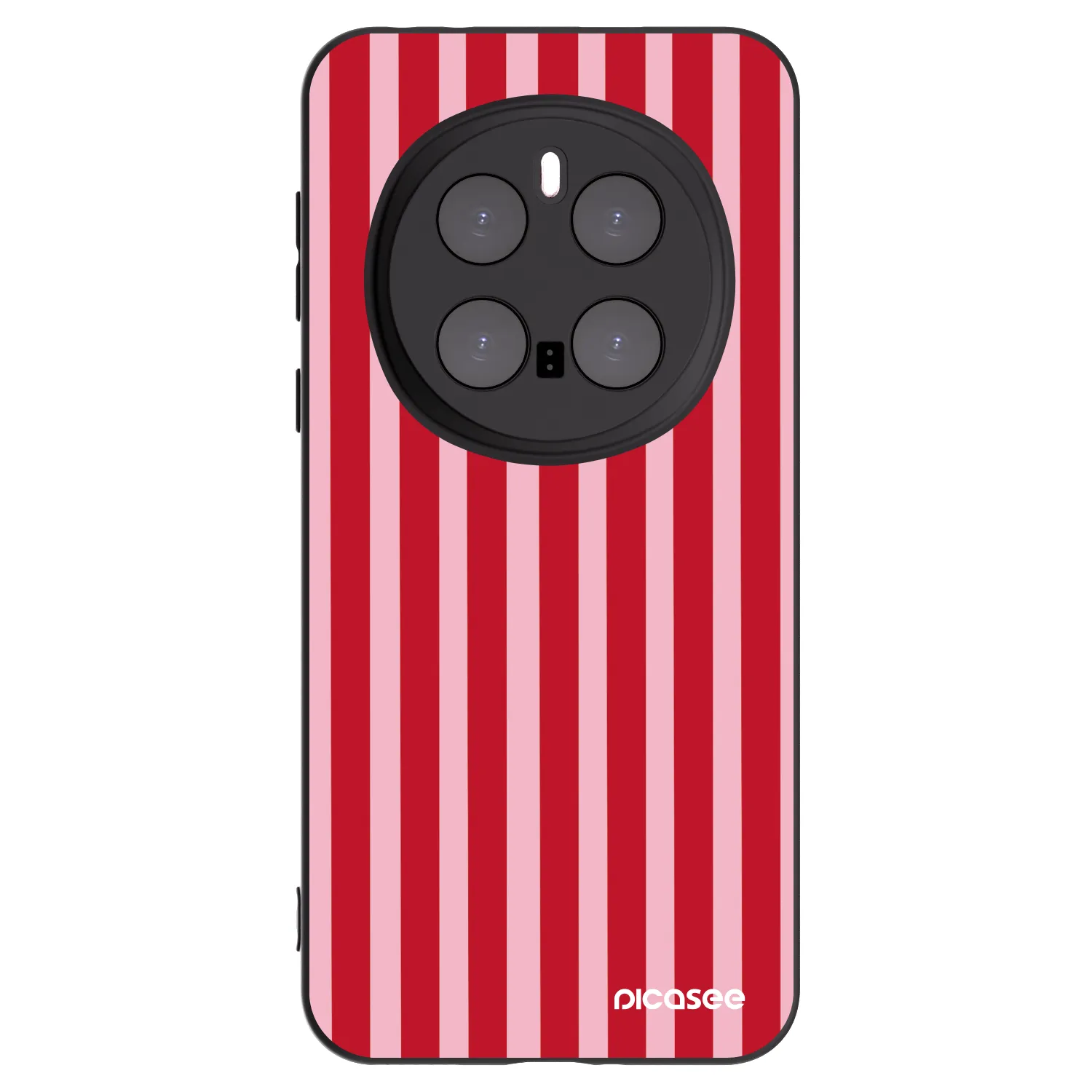 Picasee husă neagră din silicon pentru Honor Magic7 Pro 5G - Lines red