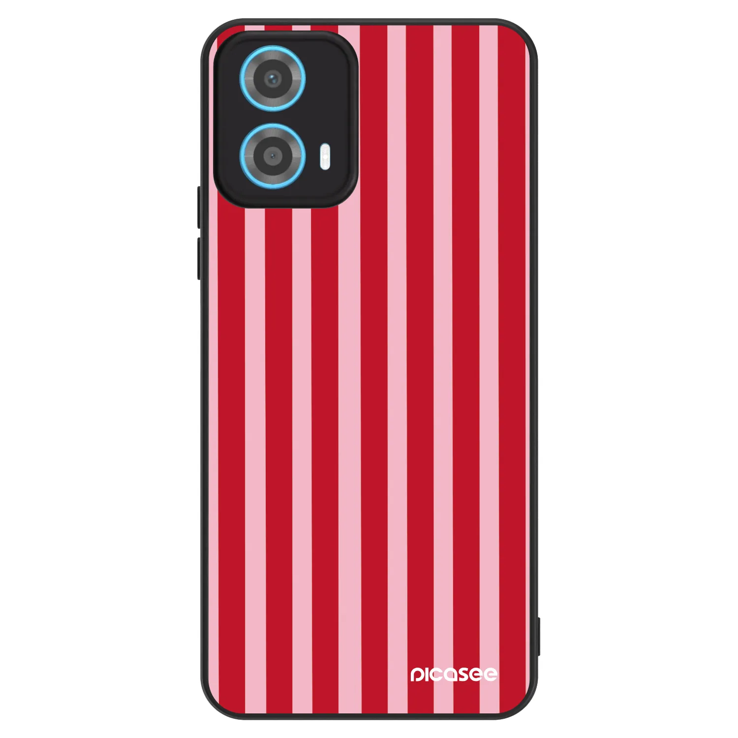 Picasee ULTIMATE CASE pentru Motorola Moto G34 5G - Lines red