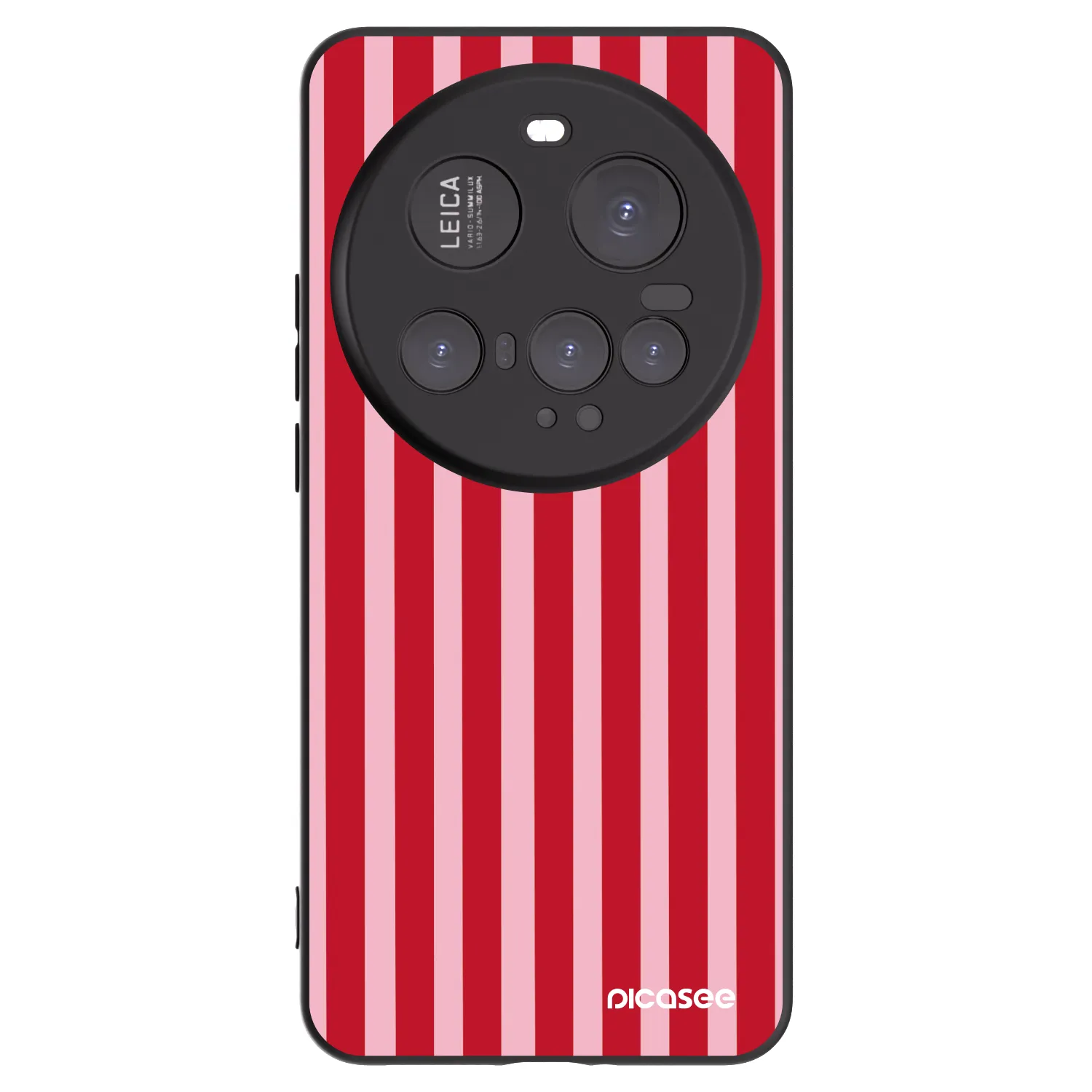 Picasee husă neagră din silicon pentru Xiaomi 15 Ultra - Lines red