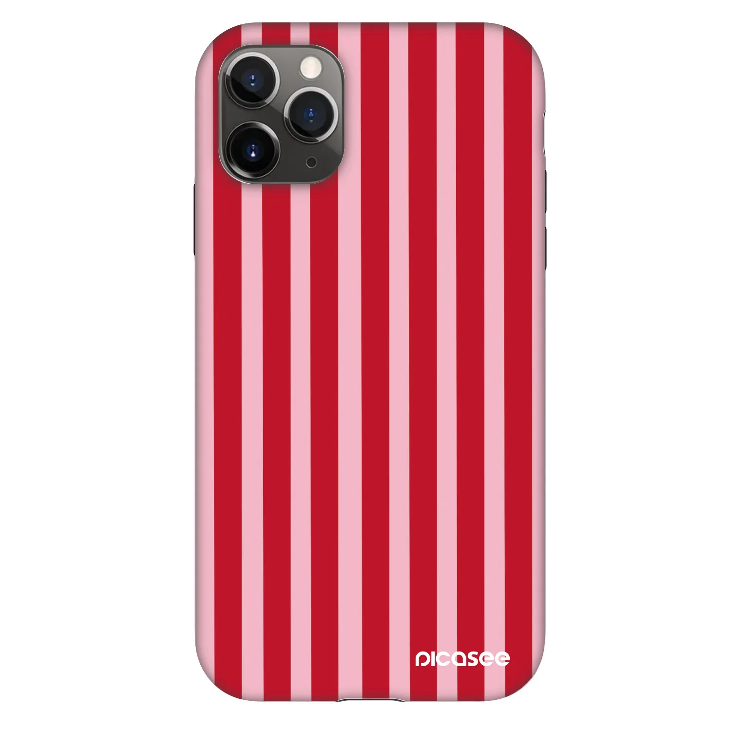 Picasee Fashion Case pentru Apple iPhone 11 Pro - Lines red
