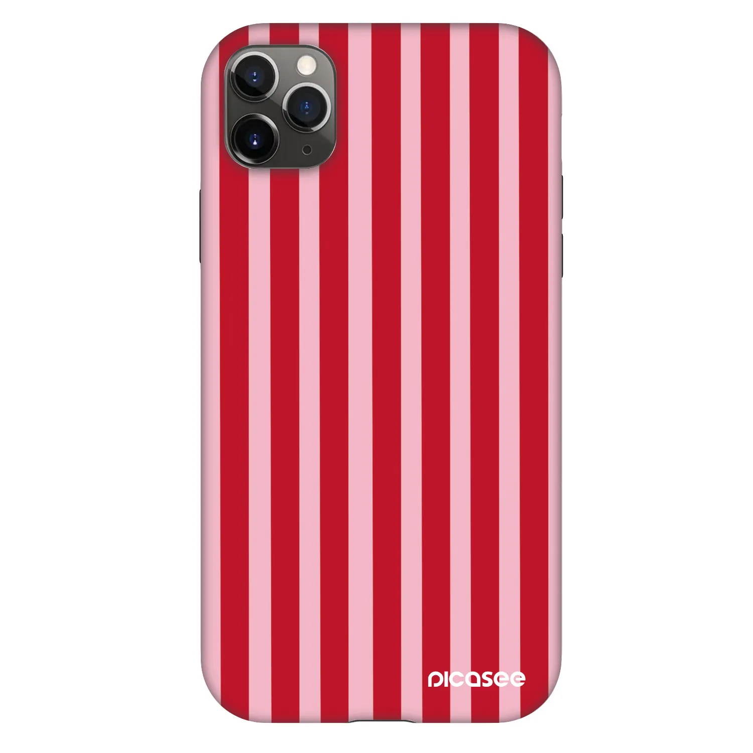 Picasee Fashion Case pentru Apple iPhone 11 Pro Max - Lines red