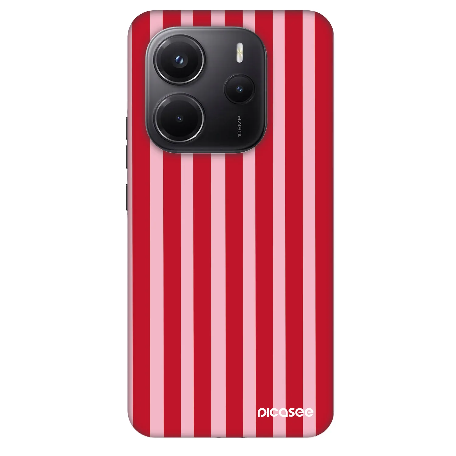 Picasee Fashion Case pentru Xiaomi Redmi Note 14 5G - Lines red