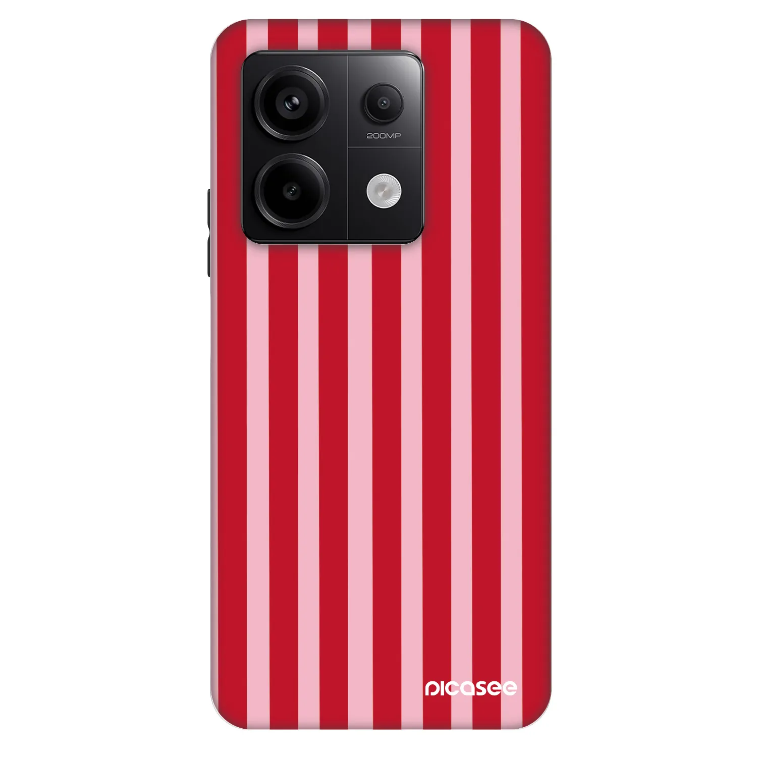 Picasee Fashion Case pentru Xiaomi Redmi Note 13 Pro 5G - Lines red