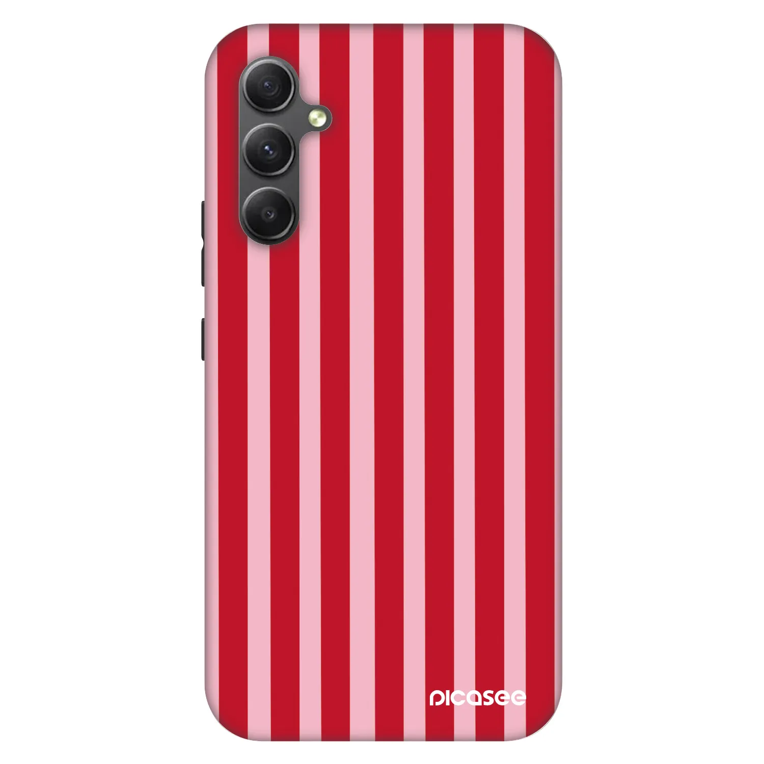 Picasee Fashion Case pentru Samsung Galaxy A34 5G A346B - Lines red