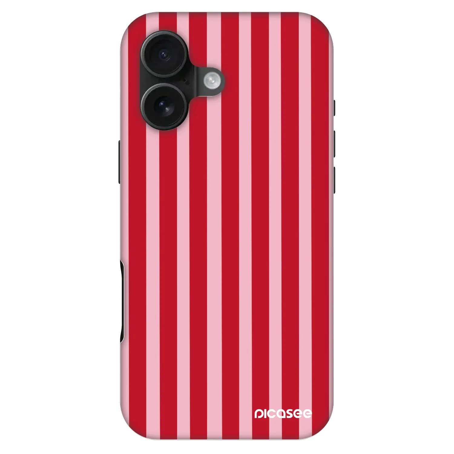 Picasee Fashion Case MagSafe pentru Apple iPhone 16 - Lines red
