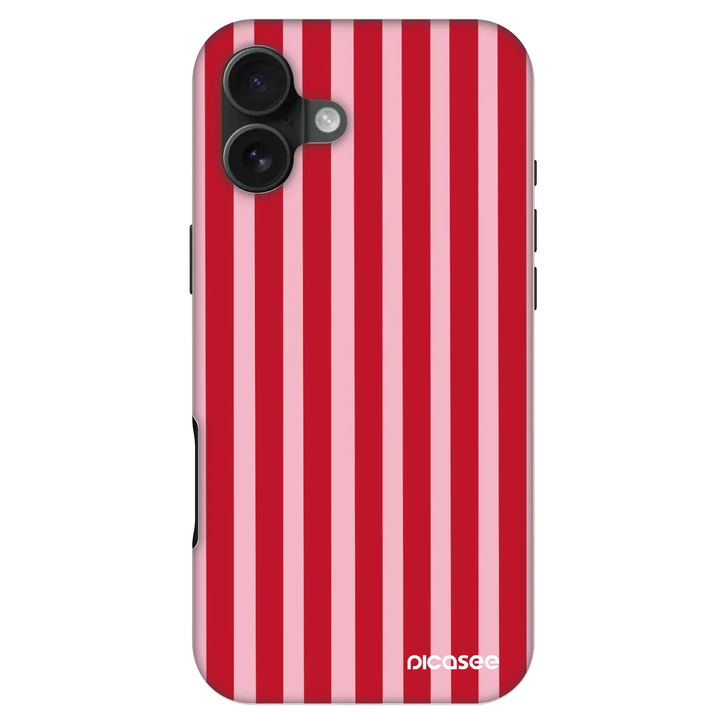 Picasee Fashion Case MagSafe pentru Apple iPhone 16 Plus - Lines red