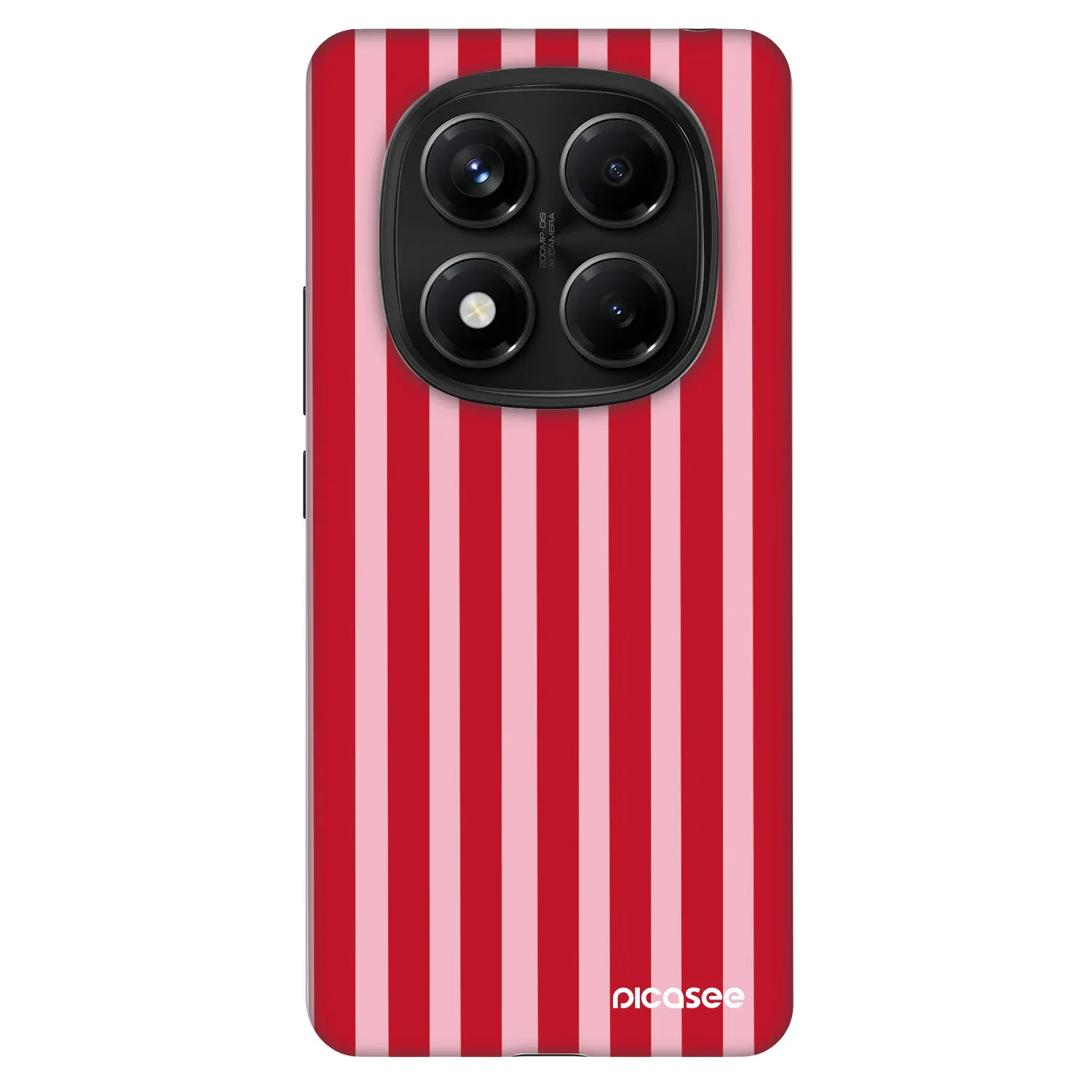 Picasee Fashion Case pentru Xiaomi Redmi Note 14 Pro 4G - Lines red