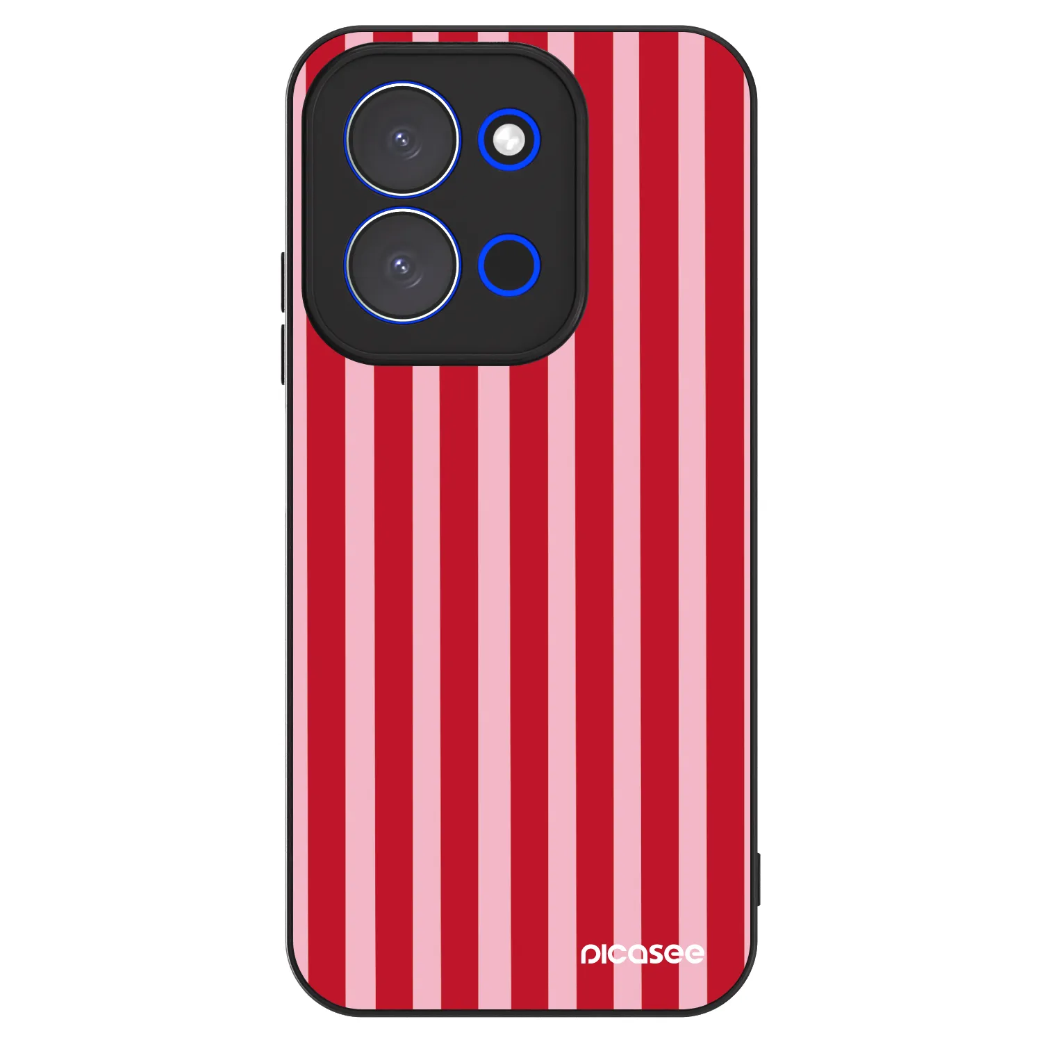 Picasee ULTIMATE CASE pentru Xiaomi Redmi 15C 4G - Lines red