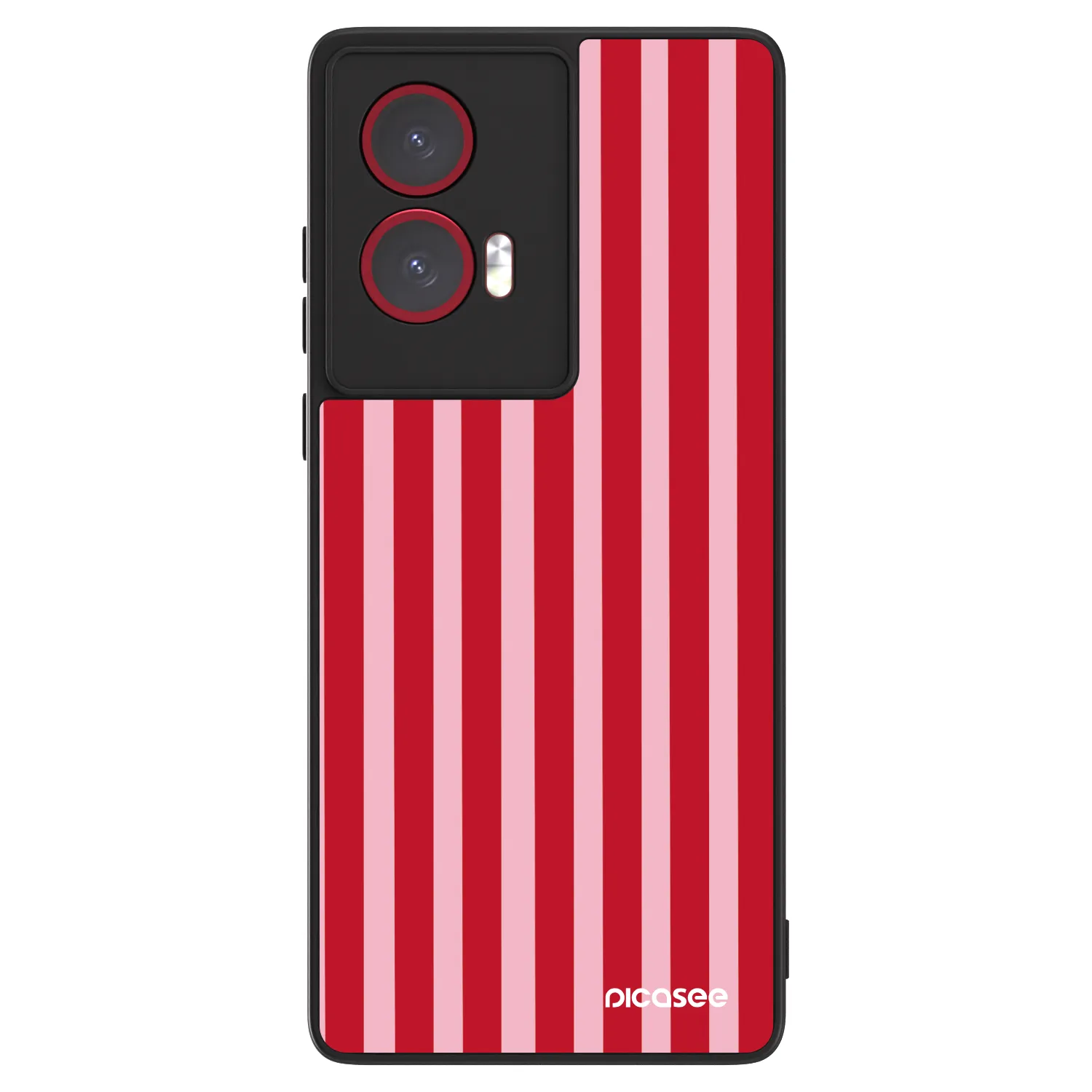 Picasee ULTIMATE CASE pentru Motorola Edge 50 Fusion - Lines red