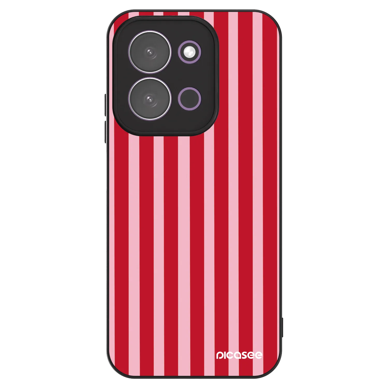 Picasee ULTIMATE CASE pentru Xiaomi Redmi 15C 5G - Lines red