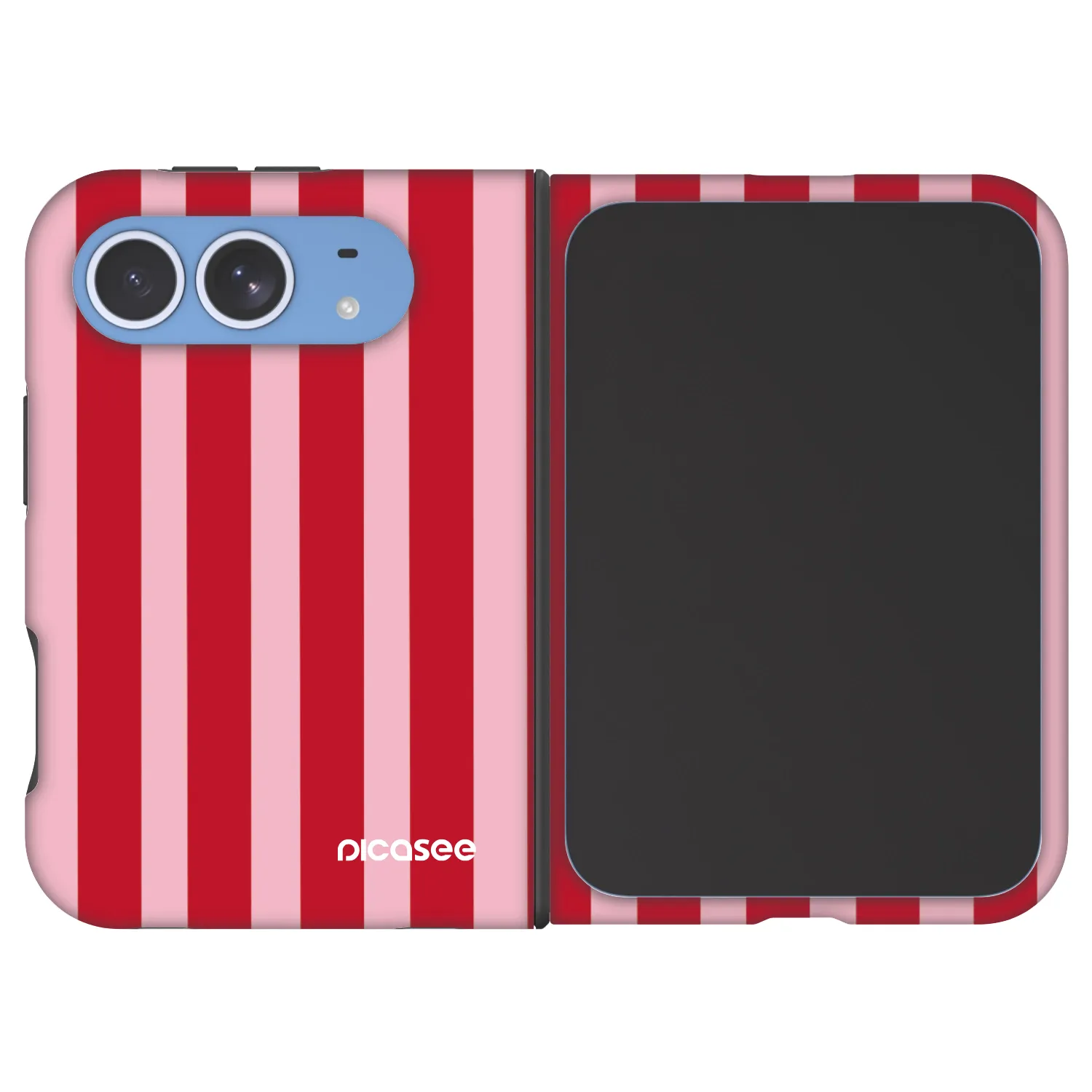 Picasee Fashion Case MagSafe pentru Apple iPhone Duo - Lines red