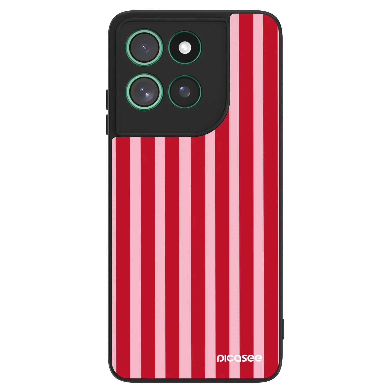 Picasee ULTIMATE CASE pentru Motorola Moto G57 Power - Lines red