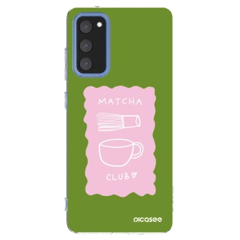 Picasee husă transparentă din silicon pentru Samsung Galaxy S20 FE - Matcha club