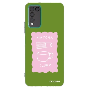 Picasee husă transparentă din silicon pentru Honor 10X Lite - Matcha club