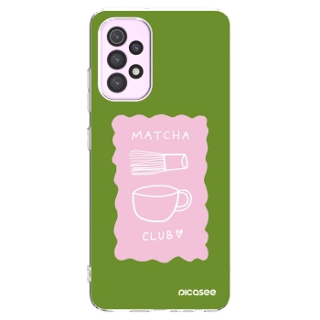 Picasee husă transparentă din silicon pentru Samsung Galaxy A32 5G A326B - Matcha club
