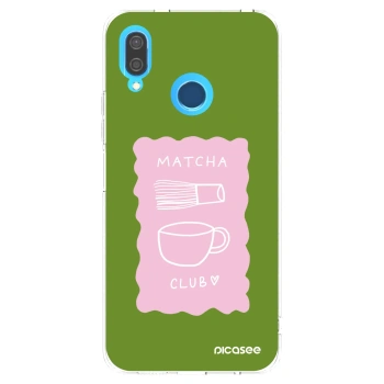 Picasee husă transparentă din silicon pentru Huawei P20 Lite - Matcha club
