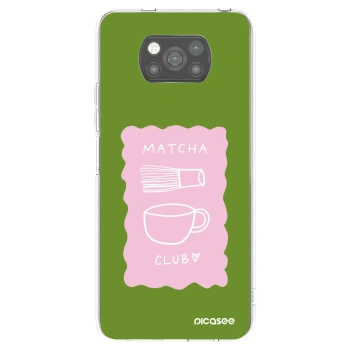 Picasee husă neagră din silicon pentru Xiaomi Poco X3 Pro - Matcha club
