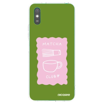 Picasee husă transparentă din silicon pentru Xiaomi Redmi 9AT - Matcha club
