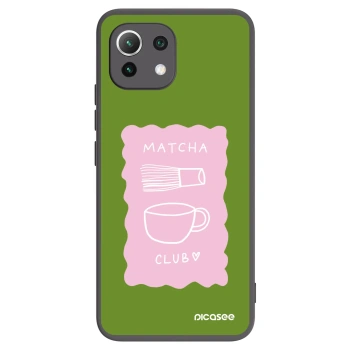 Picasee husă neagră din silicon pentru Xiaomi Mi 11 Lite - Matcha club