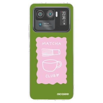 Picasee husă transparentă din silicon pentru Xiaomi Mi 11 Ultra - Matcha club